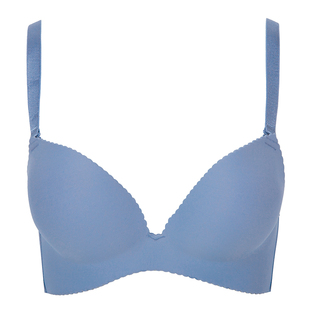 古今简约舒适无钢圈基础款聚拢侧收调整型文胸女士内衣 0H8113