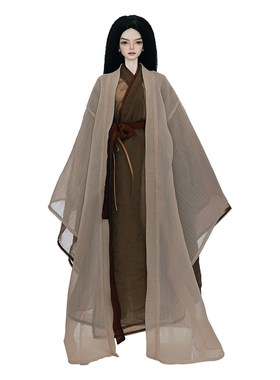 4分bjd娃娃阿野古风武侠龙魂玩偶