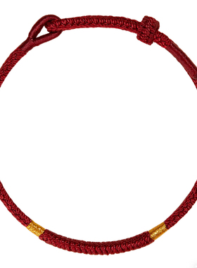 【普陀山祝福】太岁红绳手链