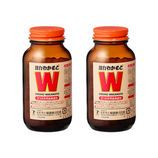 【自营】日本WAKAMOTO强力若素益生菌健胃整肠片乳酸300粒*2瓶
