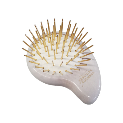 章小蕙推荐德国赫格丽Hercules镀黄金舒适气囊梳按摩梳子