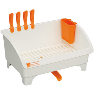 日本进口inomata沥水篮厨房碗架碗碟架置物架洗碗架多功能沥水架