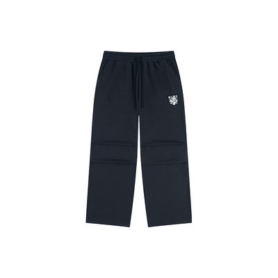 华人青年龙标双褶卫裤