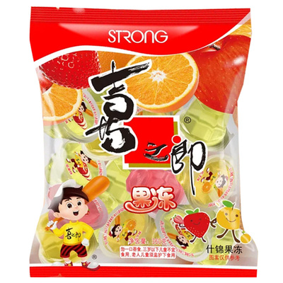 喜之郎什锦乳酸菌果冻360g大袋装