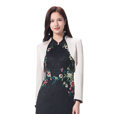 SUSSI/古色优雅百搭短外套