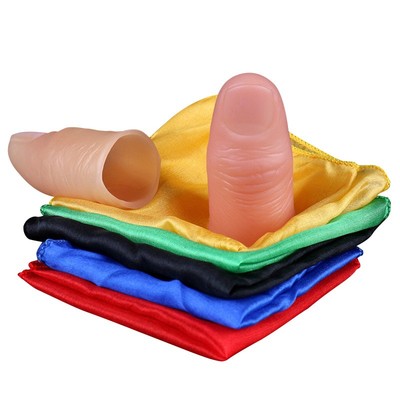 丝巾道具拇指套北方魔术丝巾消失