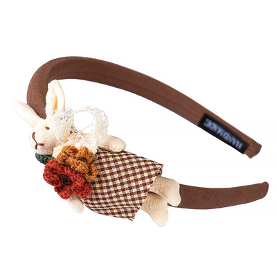 超萌可爱头饰卡通毛绒小兔子发卡