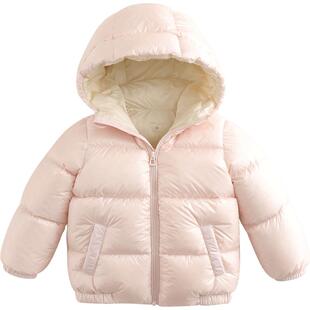 马克珍妮男童超轻加厚羽绒服儿童保暖面包服宝宝羽绒服冬装