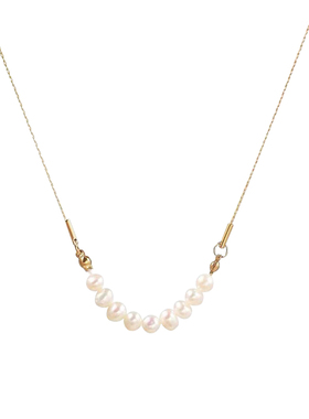 巴洛克珍珠项链女轻奢蛇骨锁骨链