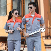 Серый с оранжевым плечевым костюмом