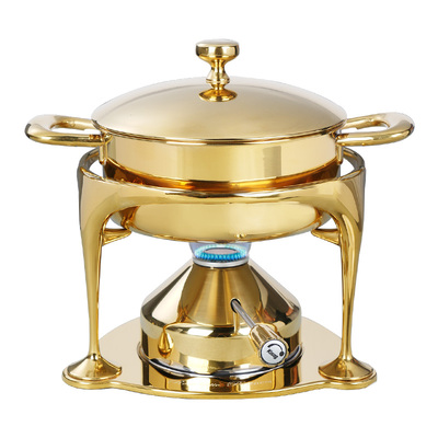 瑞士Kisag金色轻奢一人小火锅