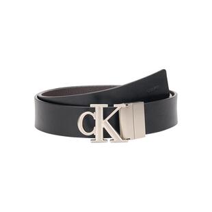 CK Jeans26男士商务绅士休闲通勤字母带扣柔软牛皮革腰带皮带礼物