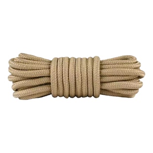 马丁靴鞋绳适配爱步专用鞋带男女工装靴子粗白黑色皮鞋长绳子圆形