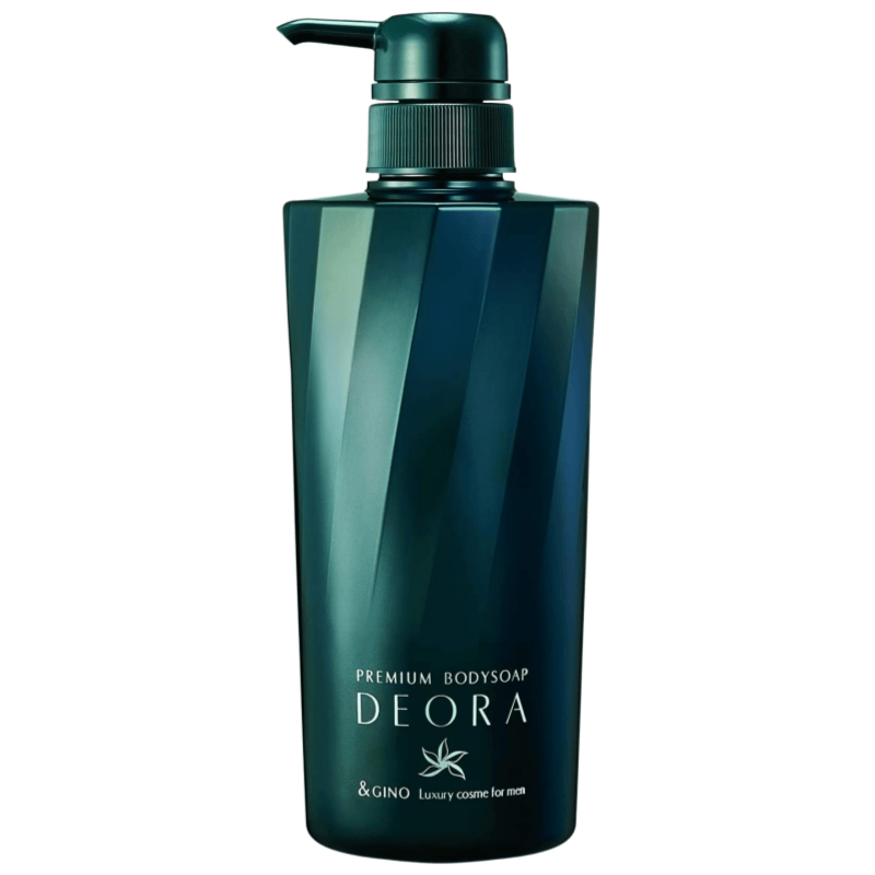 日本代购&GINO男士专用沐浴露液 480ml 净味留香深层清洁养护肌肤