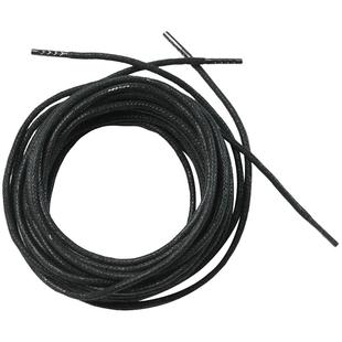 阿虎原装打蜡圆鞋带金属头皮鞋用鞋绳马丁靴 黑 棕 男 女高邦皮靴