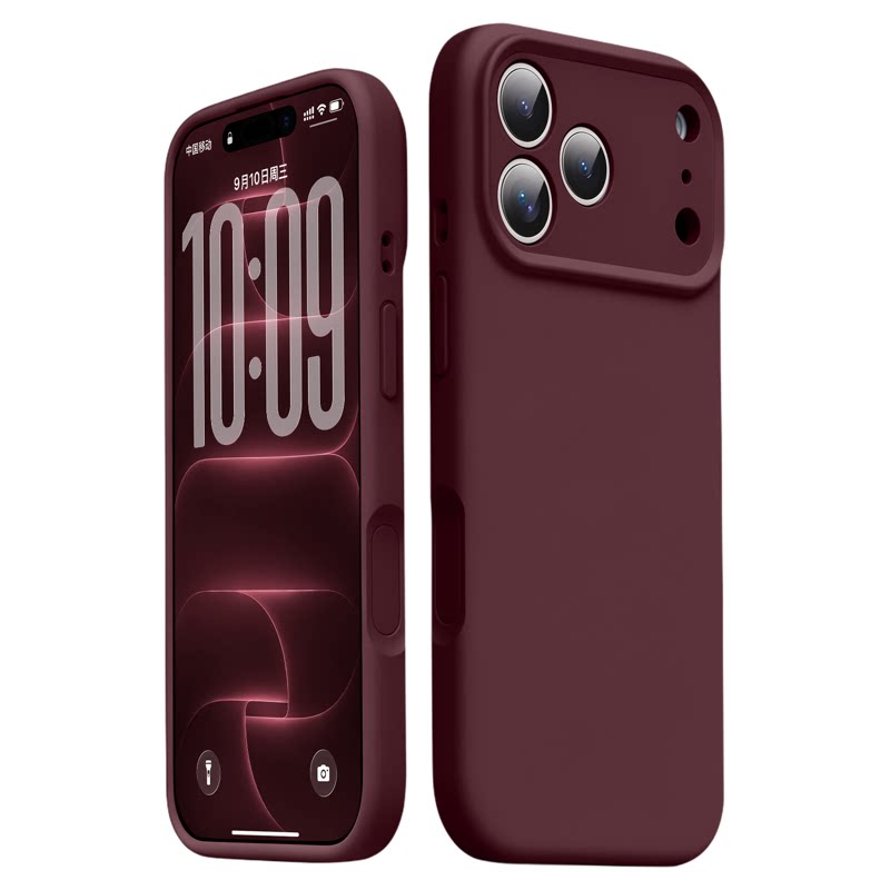 第一卫适用苹果18promax手机壳iPhone18新款液态硅胶17pro防摔16情侣14镜头全包13高级感外壳小众男女保护套C
