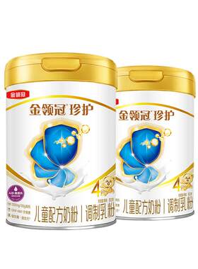 伊利金领冠珍护4段牛奶粉800g*2