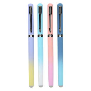 罗氏小学生热敏可擦钢笔三四年级学生儿童专用女生替换墨囊晶蓝墨蓝可以热擦掉的金属正姿钢笔0.28极细钢笔