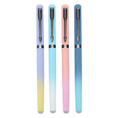 罗氏金属热可擦正姿钢笔反复擦写