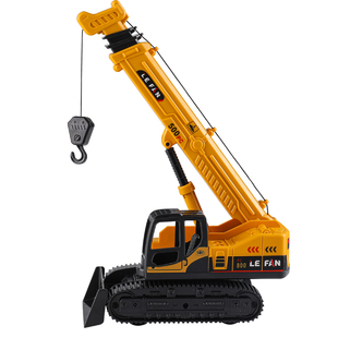 儿童大吊车推土机吊机车塔吊起重机模型男孩3-6岁履带工程车玩具