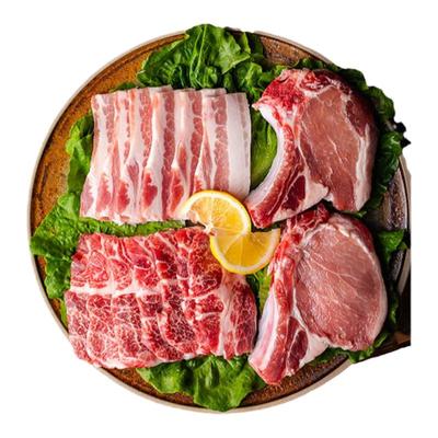 壹号土R黑猪肋排五花肉梅花猪肉