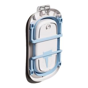 不锈钢浴室壁挂免打孔置物架卫生间收纳架厕所放脸盆水桶挂钩神器