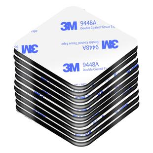 3m泡沫双面胶高粘度强力固定墙面固定办公室铭牌专用两面粘胶贴耐高温加厚防水无痕海绵粘贴片