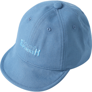 伊米伦婴儿鸭舌帽纯棉软檐棒球帽宝宝帽子春夏防晒遮阳帽儿童帽子