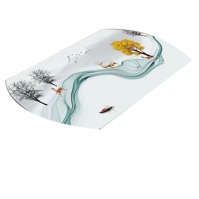 圆形折叠桌桌布pvc高档加厚桌垫