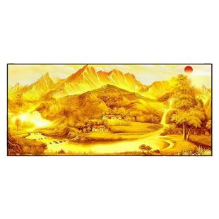 金山卧室床头贴画客厅沙发背景装饰画自粘金山卧室房间轻奢装饰画