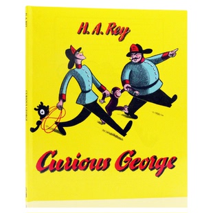 英文原版绘本 H.A.Rey 美国孩子喜爱的成长故事 Curious George 好奇猴乔治 吴敏兰书单推荐英文绘本 第120本