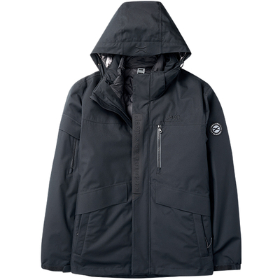 Jeep吉普石墨烯透气鹅绒户外防风