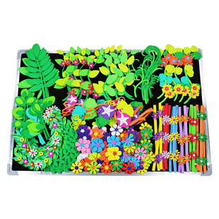 枝条花边框黑板报装饰墙贴纸立体班级文化幼儿园墙面环创教室布置