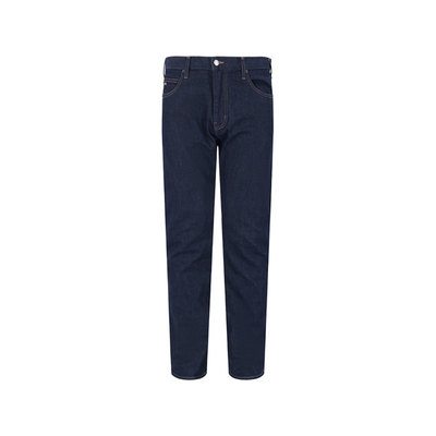 阿玛尼男士直筒牛仔裤