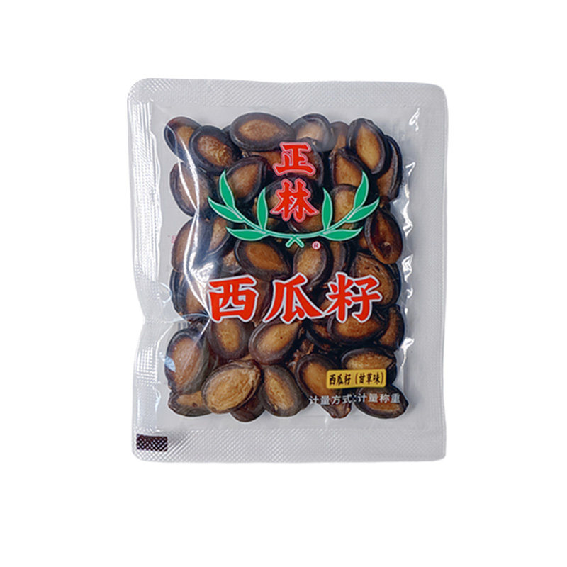正林黑瓜子甘草五香味大片西瓜子卤煮咸味休闲零食炒货独立小包