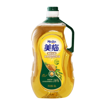 美临橄榄核桃食用植物调和油5L