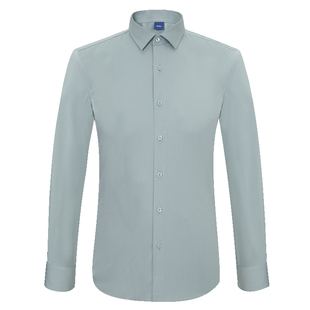 防水抗皱Jodoll乔顿男士衬衫职场通勤商务26新款结婚白色长袖衬衣