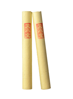 正宗2.5三年陈李时珍蕲艾叶条棒