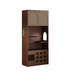 中古风猫窝置物柜宠物猫砂盆储物柜猫别墅猫厕所收纳一体柜防尘柜