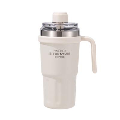 SITARAYURI大容量保温保冷双饮车载杯高颜值磁吸手柄吸管杯冰霸杯