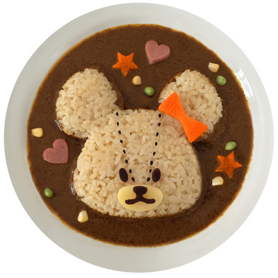 diy饭熊萌宝宝耳餐便当大耳熊物