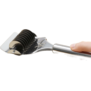 手动切面器家用面条机压面机不锈钢切刀拉条子模具滚面刀快速神器