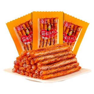 佳龙筋筋有味牛筋辣条休闲零食批发童年怀旧小包装豆筋怀旧一根筋