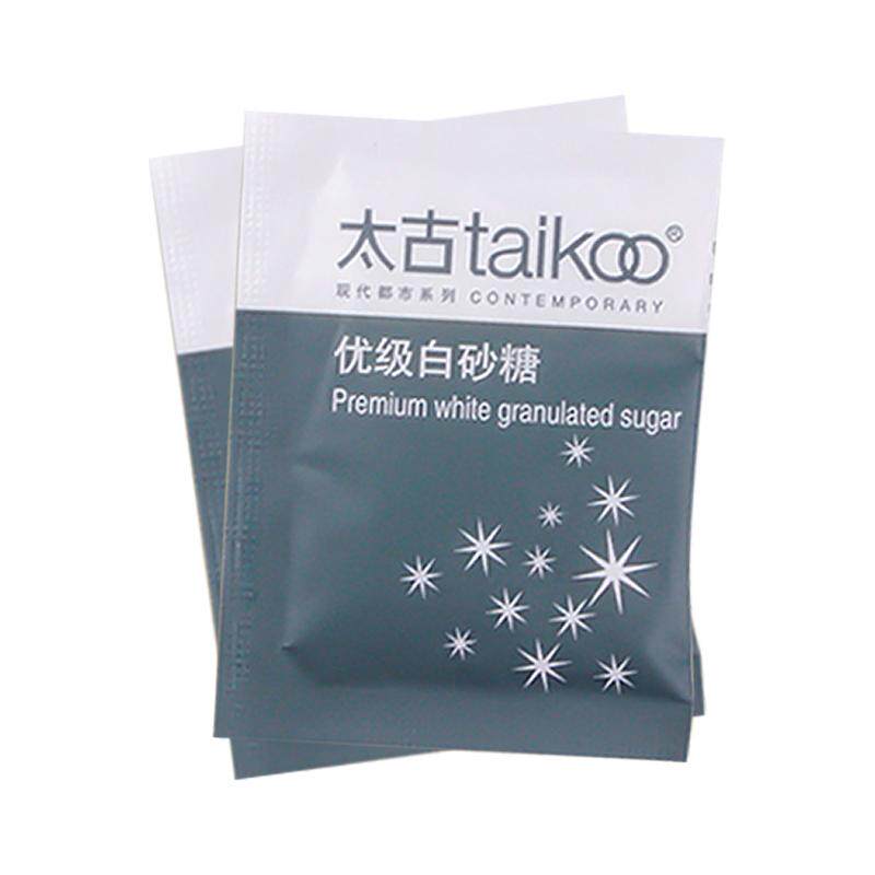 太古白糖包金黄咖啡调糖100包方糖咖啡专用糖包白砂糖小包装袋