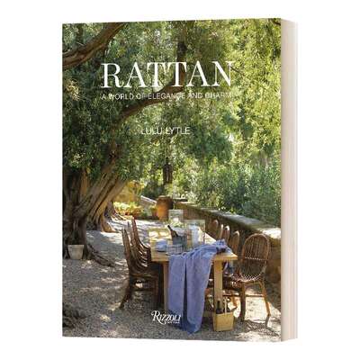 英文原版 Rattan 藤编家具 优雅和魅力的世界 家居室内设计 精装 英文版 进口英语原版书籍