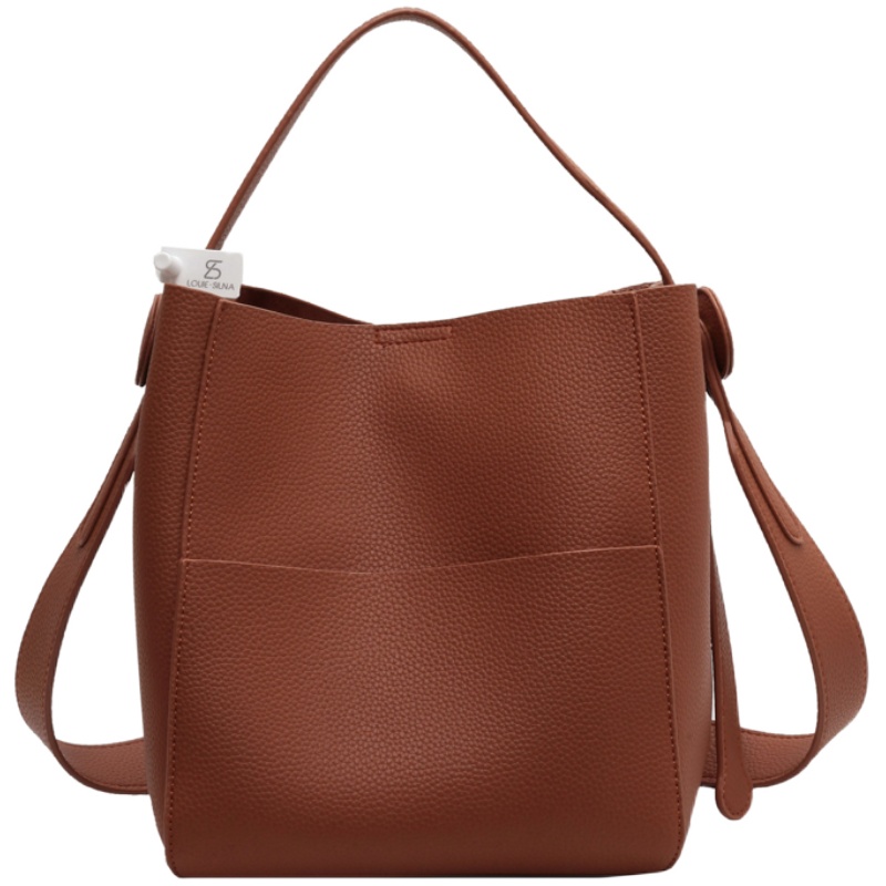 小众设计夏季包包女大容量2025新款通勤百搭单肩斜挎手提水桶包