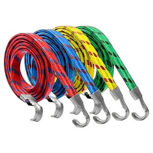 摩托车绑带绳电动车头盔带松紧弹力可调节行李固定绳子捆绑绳挂钩