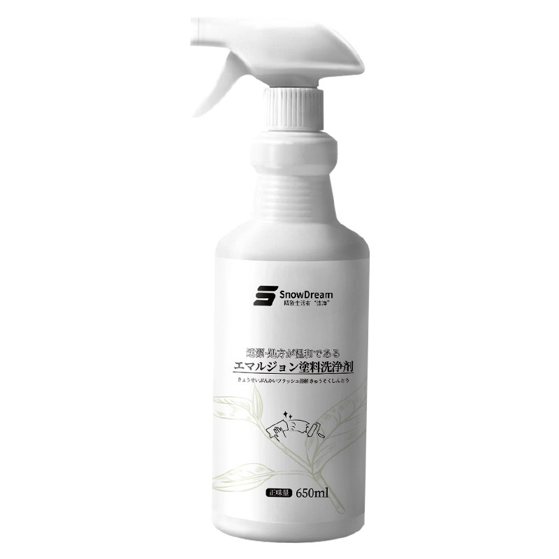 日本乳胶漆清洁剂去除装修残留新房开荒保洁墙面腻子粉专用清洗剂