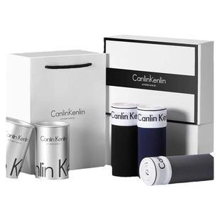 男士纯棉四角底裤男生平角CANLINKENLIN内裤透气大码品牌抗菌短裤