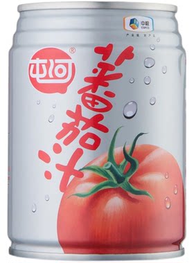 新疆中粮屯河番茄汁番茄罐头250ml*24无添加白砂糖新鲜西红柿果汁